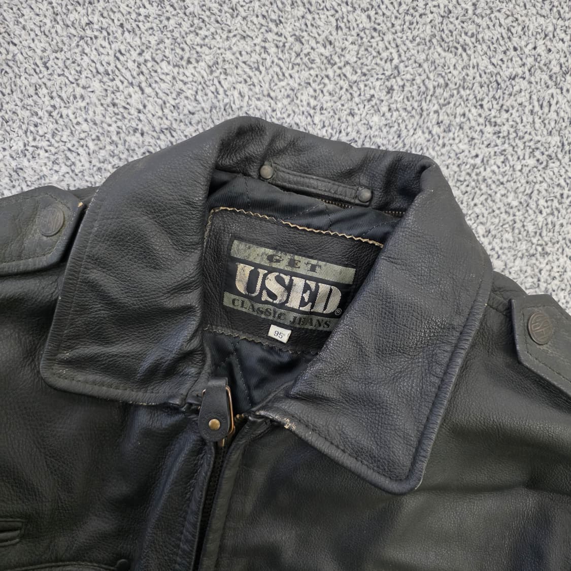 [95] 겟유즈드 빈티지 가죽자켓 0121J 상품이미지2