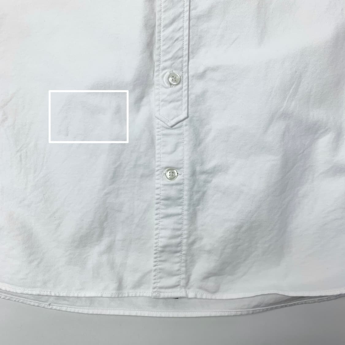 [39/정품] 라코스테 옥스포드 셔츠 화이트 상품이미지4
