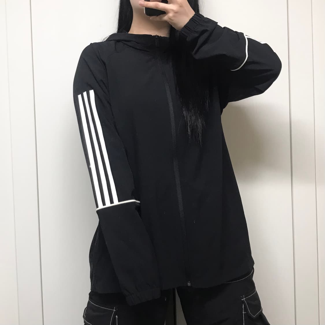 아디다스 트레이닝 바람막이 xl 상품이미지1