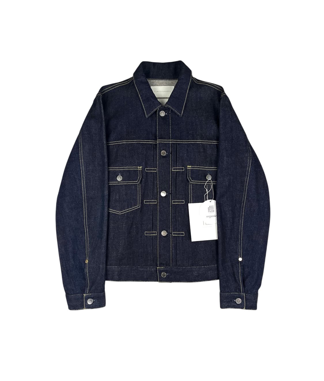 back pleats denim jacket 상품이미지2