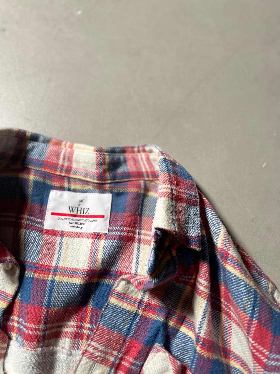 WHIZ LIMITED Reconstructed Check Shirt 상품이미지4