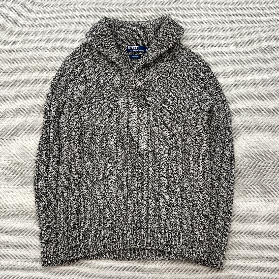 폴로 랄프로렌 숄카라 울 니트 r2493 상품이미지1