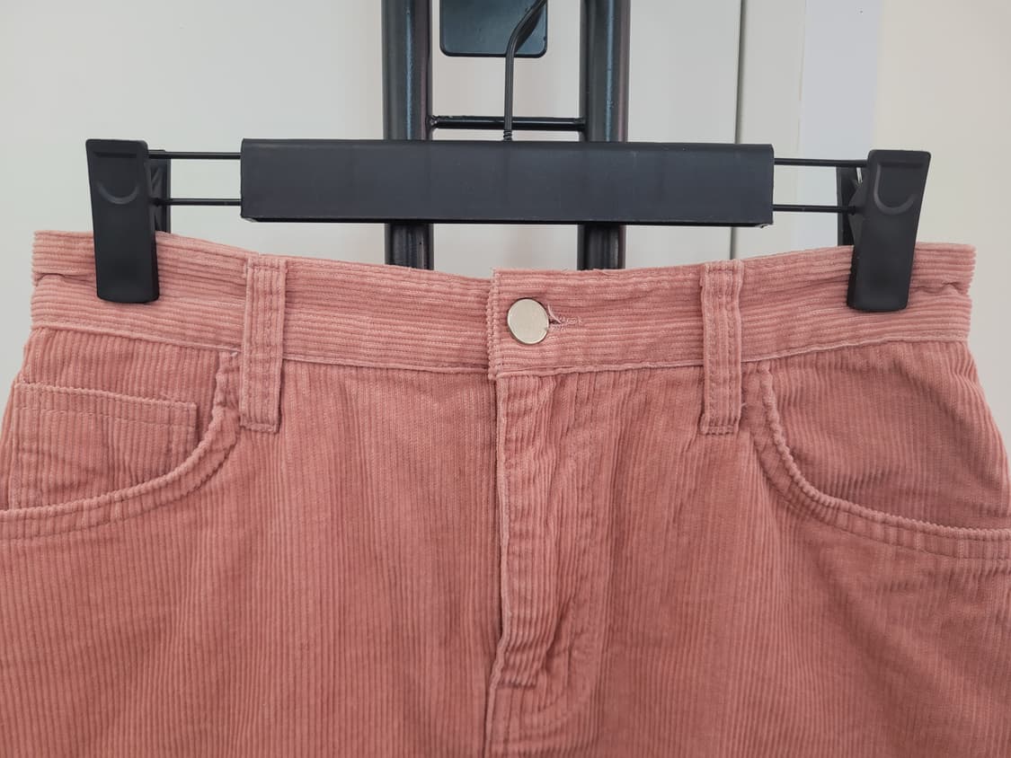 론론 ronron 코듀로이 미니 스커트 핑크 M사이즈 상품이미지2