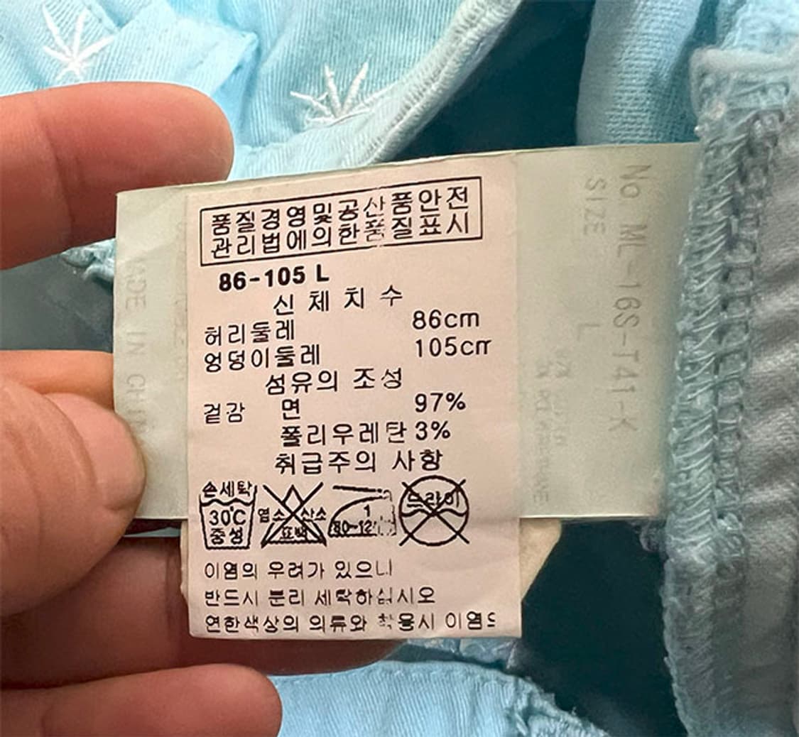 마크앤로나 골프 남자 반바지 스판 캐주얼 시원한 XL 34 상품이미지6