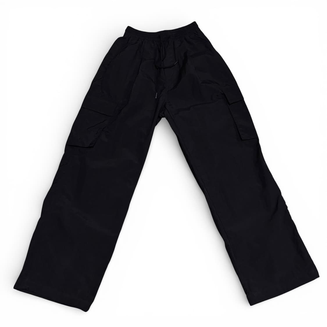L 낫포너드 블랙 나일론 카고팬츠 상품이미지1