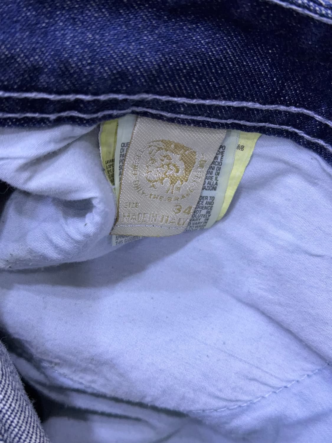 디젤 빈티지 워싱 부츠컷 플레어핏 청바지 데님팬츠 34 상품이미지10