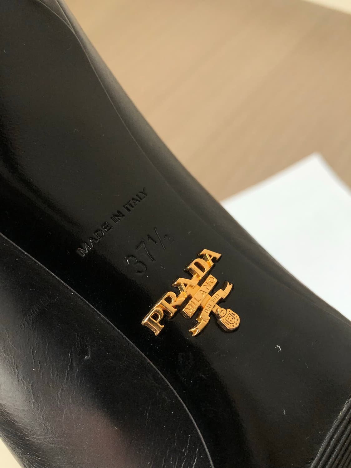 프라다 포인트토 펌프스 힐 37 1/2 (245) 상품이미지8