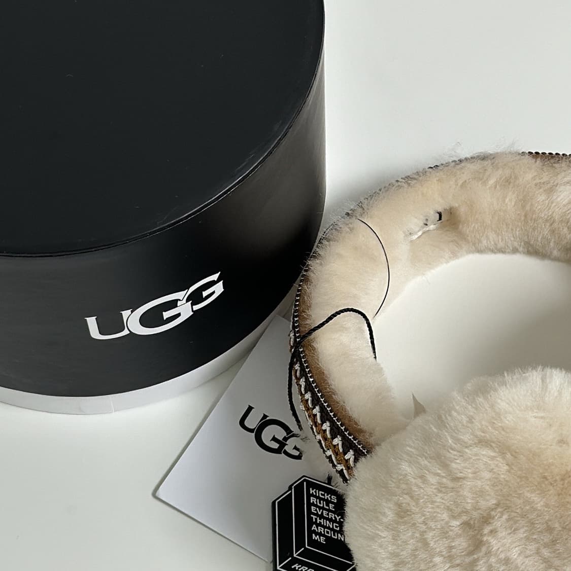 UGG 어그 양모 귀마개 체스트넛 상품이미지1