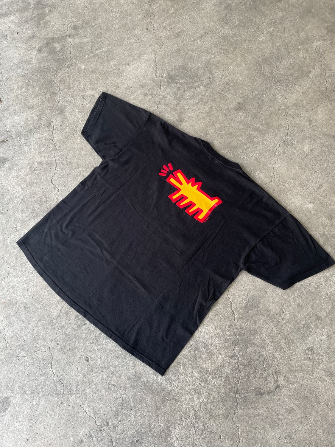 Rare)90-00s Keith Haring Art T(USA Made) 상품이미지7