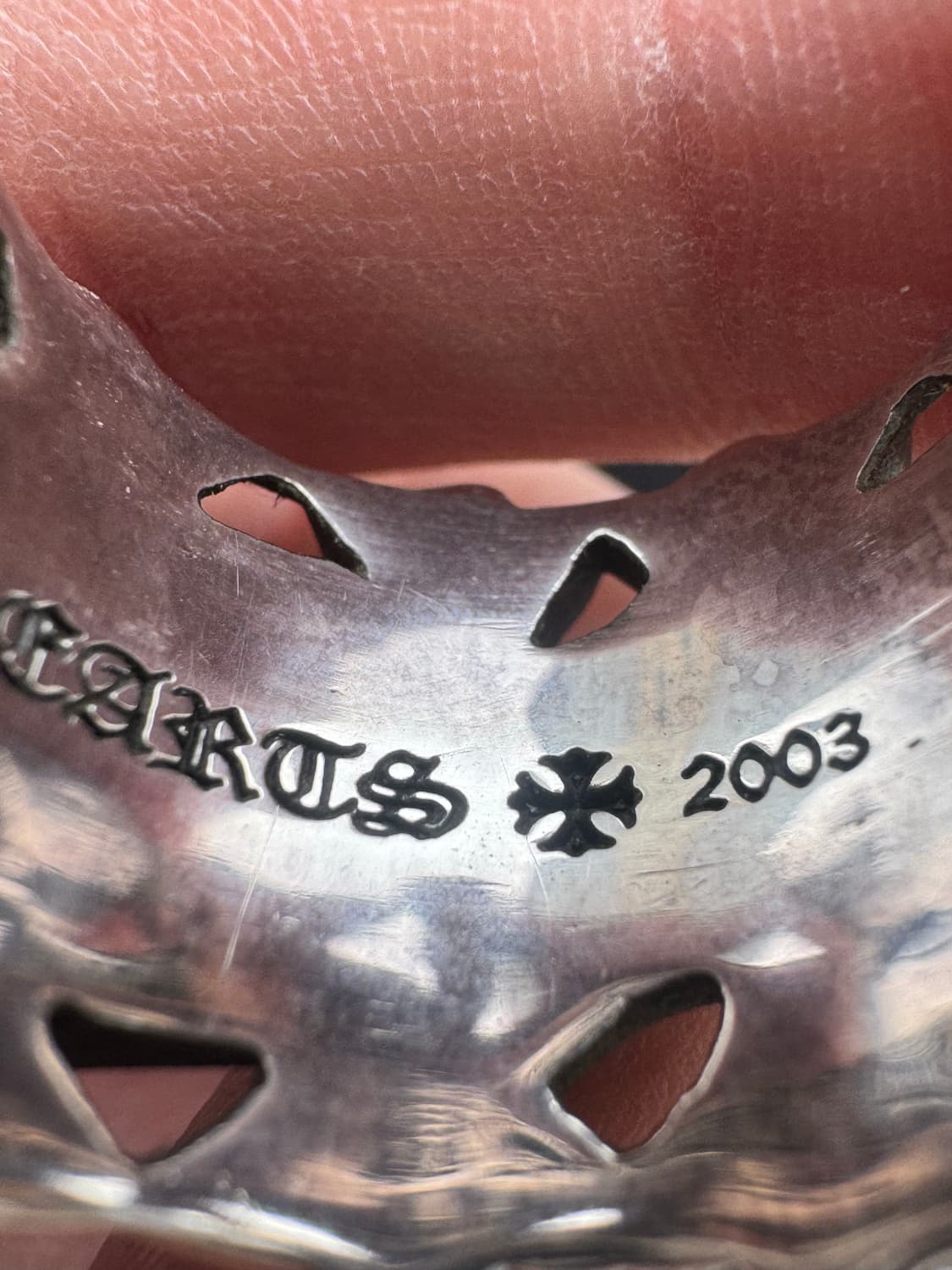 크롬하츠 반지 세메터리 스퀘어링 상품이미지8