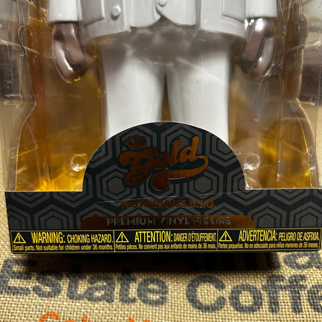 새상품 펀코 골드 프리미엄 바이닐 피규어 비기 12인치 상품이미지3