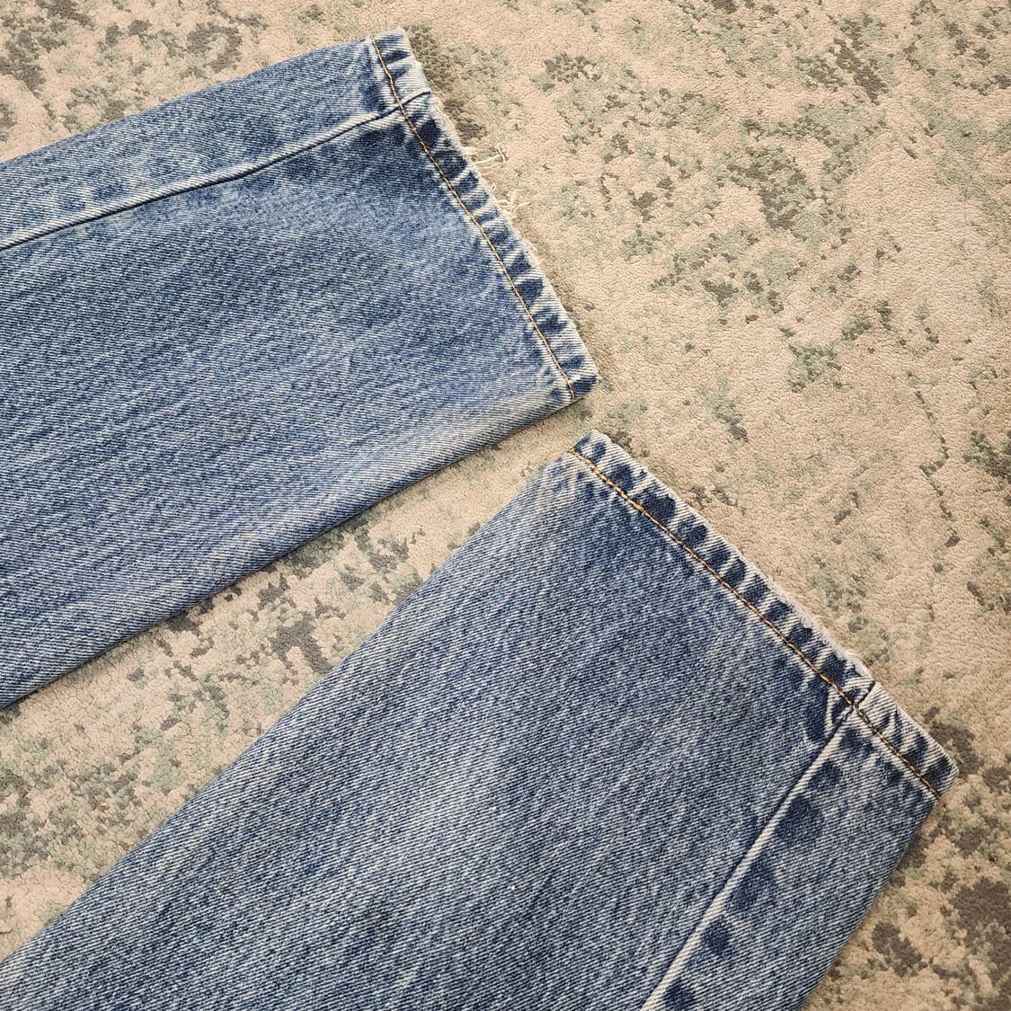 워싱이 매력지인 리바이스 505데님팬츠 상품이미지5