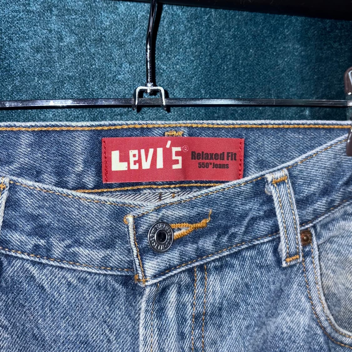 (32) 리바이스 550 Relaxed 핏 레이디 데님 팬츠 상품이미지5