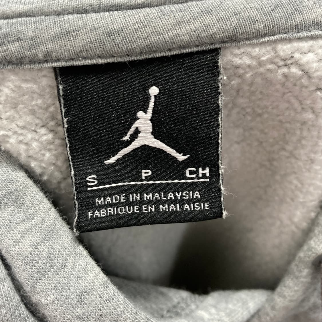 나이키조던 후드티셔츠 그레이 S 영구제 상품이미지4