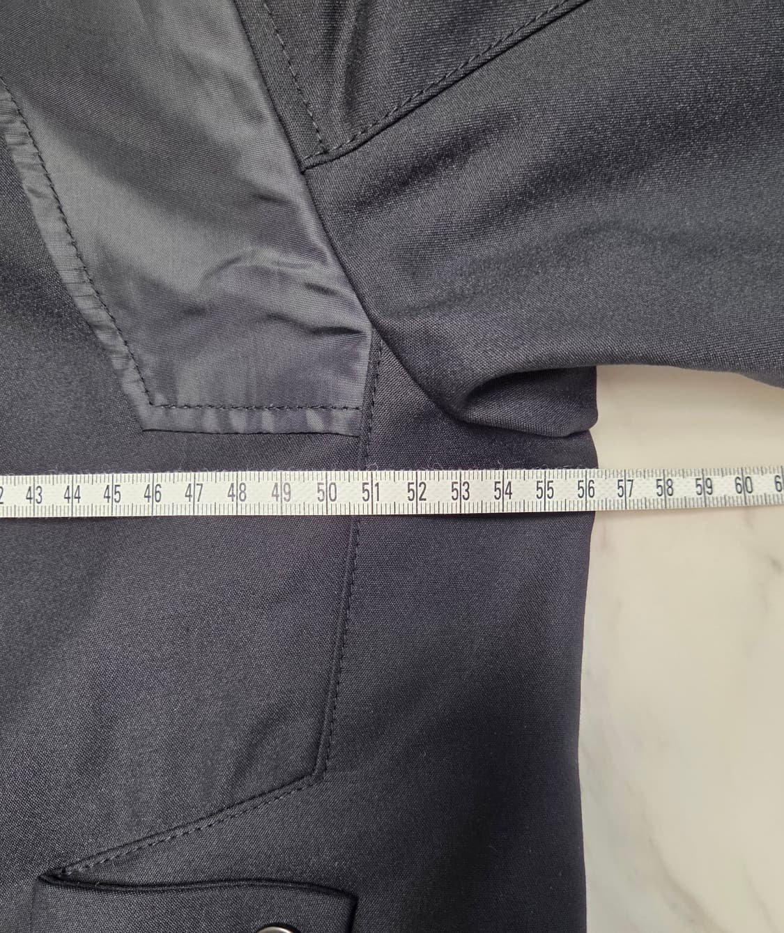 시스템옴므 오버핏 블랙 코트 상품이미지6