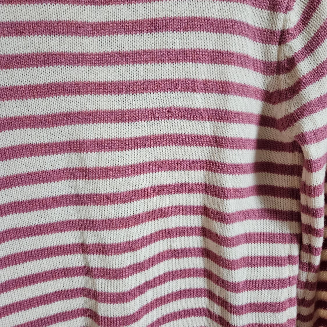 빈티지 핑크스트라이프 가디건 괴짜룩 상품이미지4