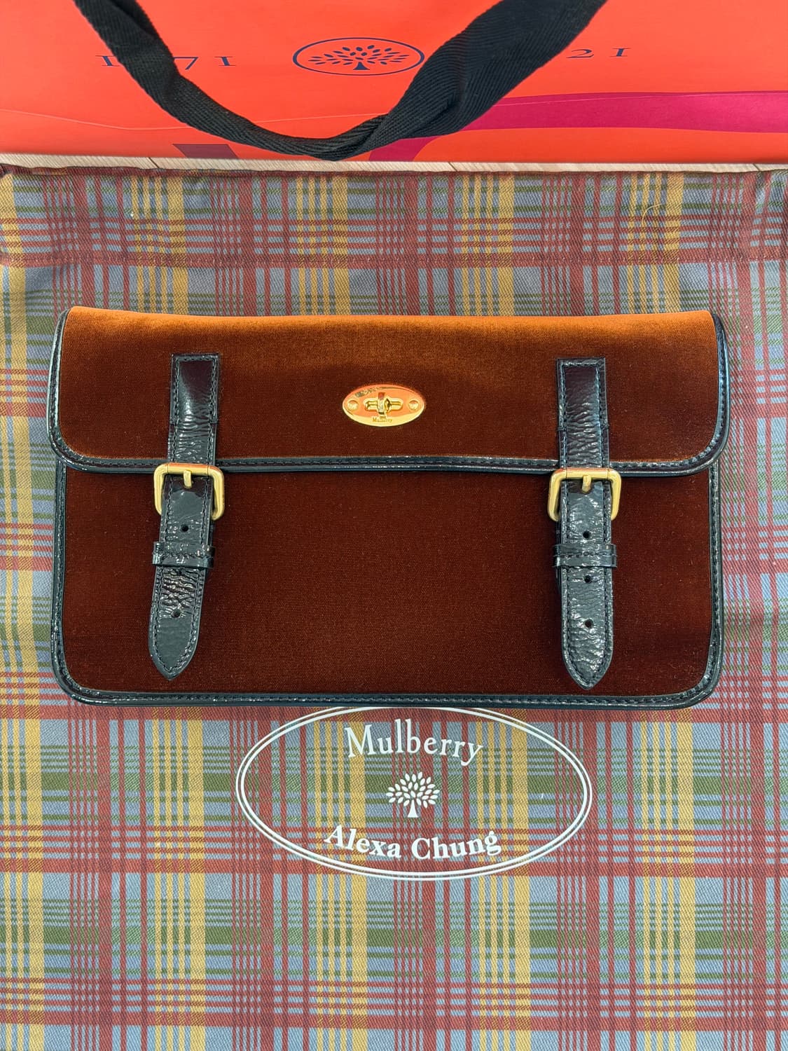 [한정판/전시급] Mulberry Little Guy Velvet 상품이미지3