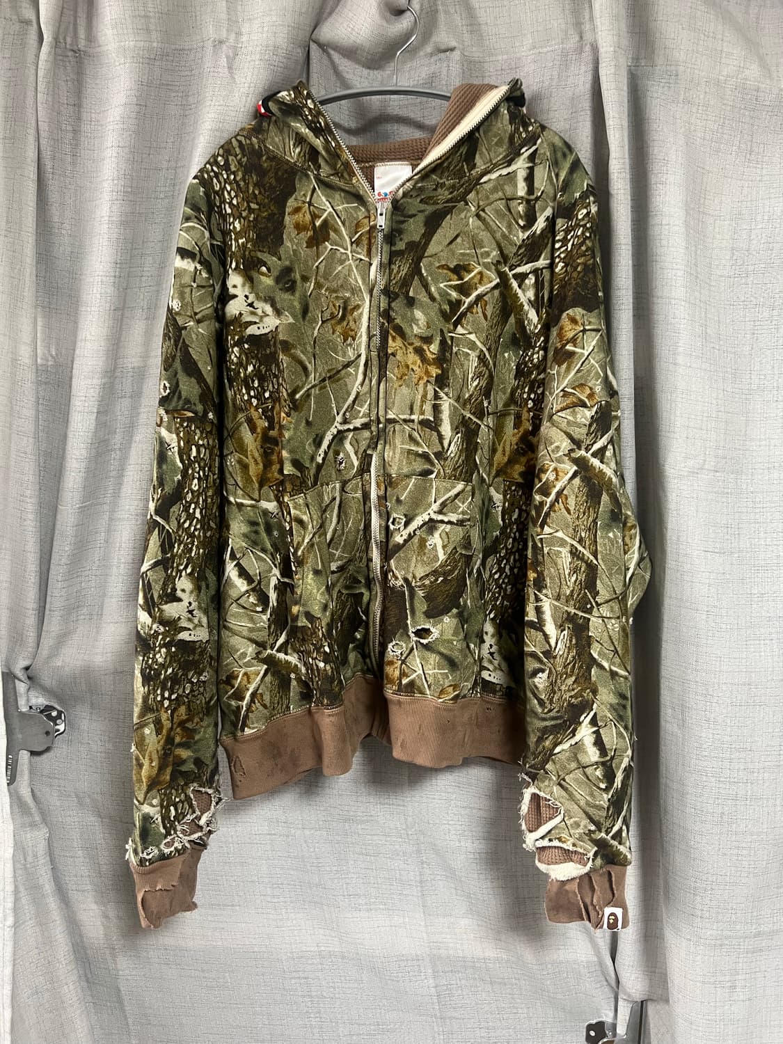 25aw 세인트미카엘 베이프 샤크 후드집업 L 사이즈 상품이미지1