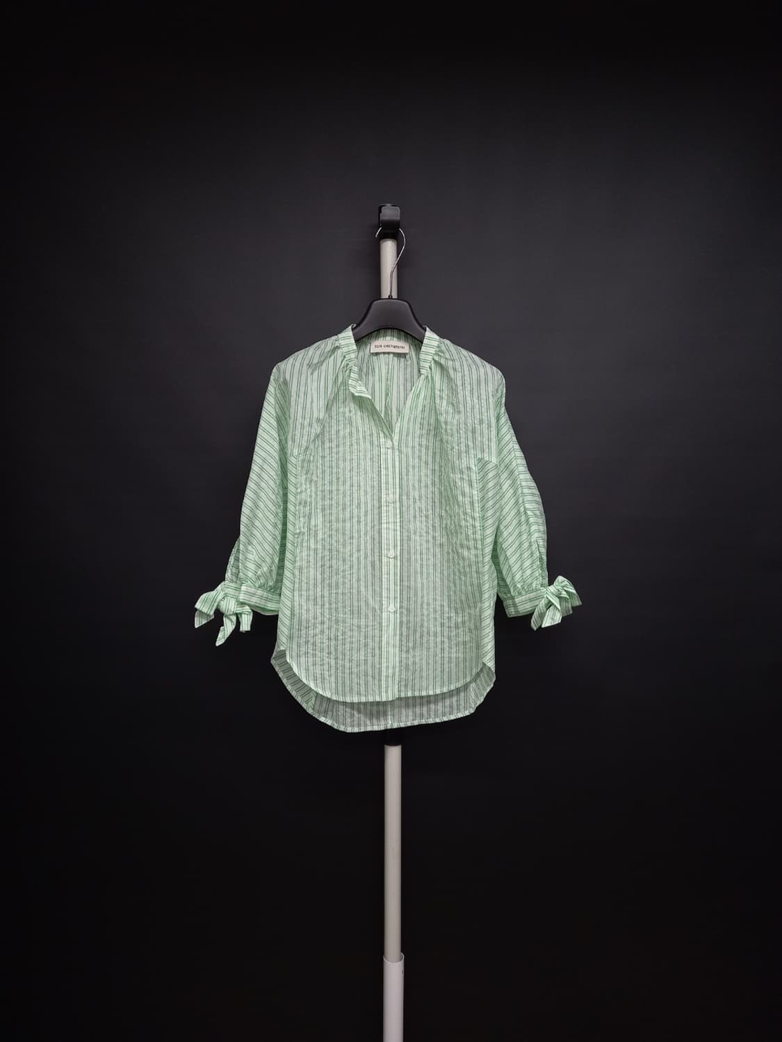 새 톰그레이하운드 쉬폰오간자 블라우스 F 상품이미지1