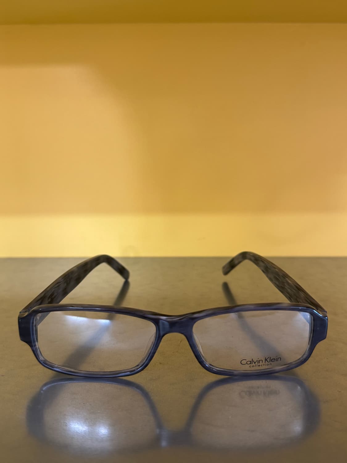 Calvin Klein Collection 슬림 스퀘어 프레임 상품이미지1