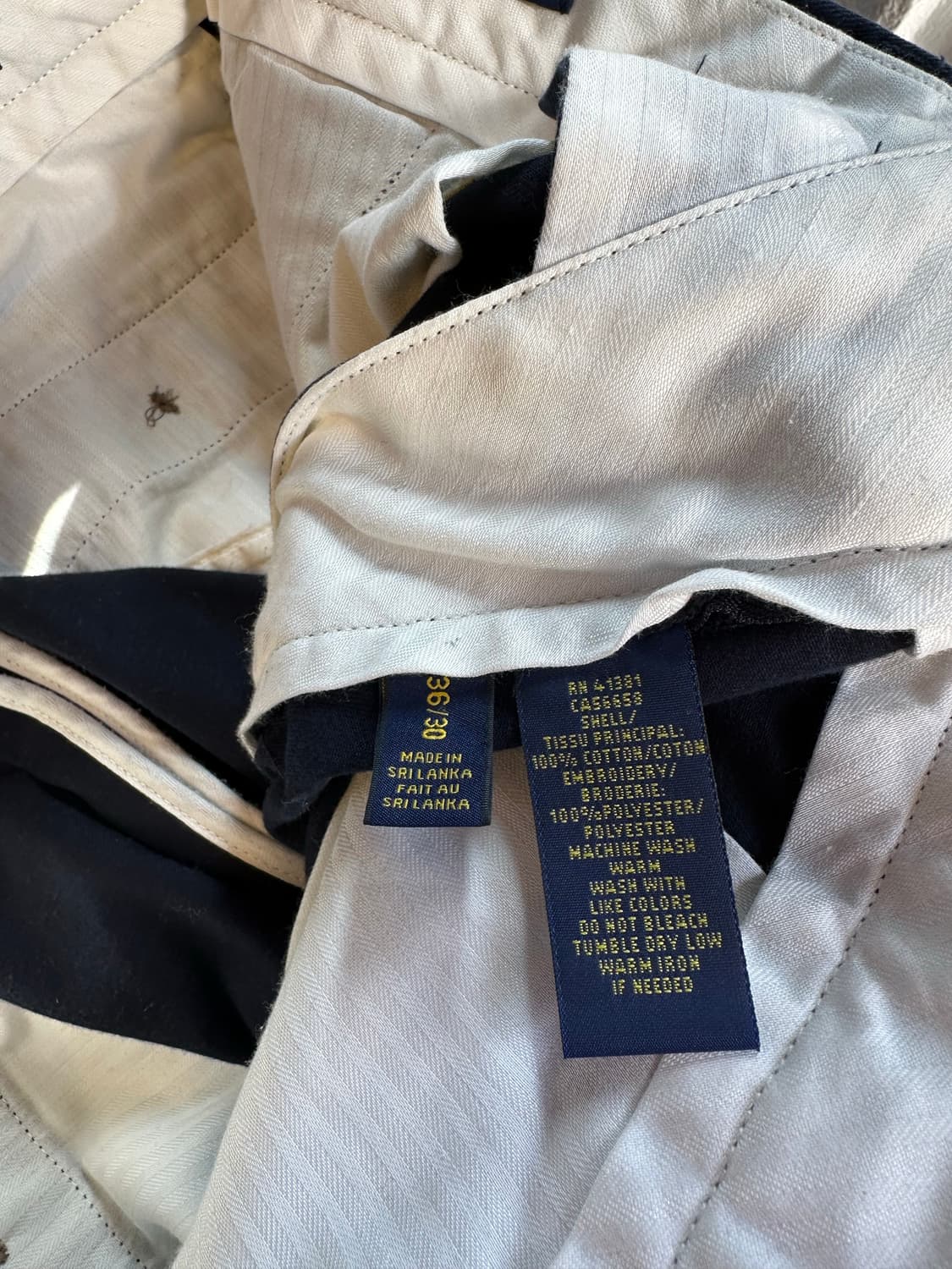 폴로 랄프로렌 코튼 자수 치노팬츠 36x30 상품이미지7