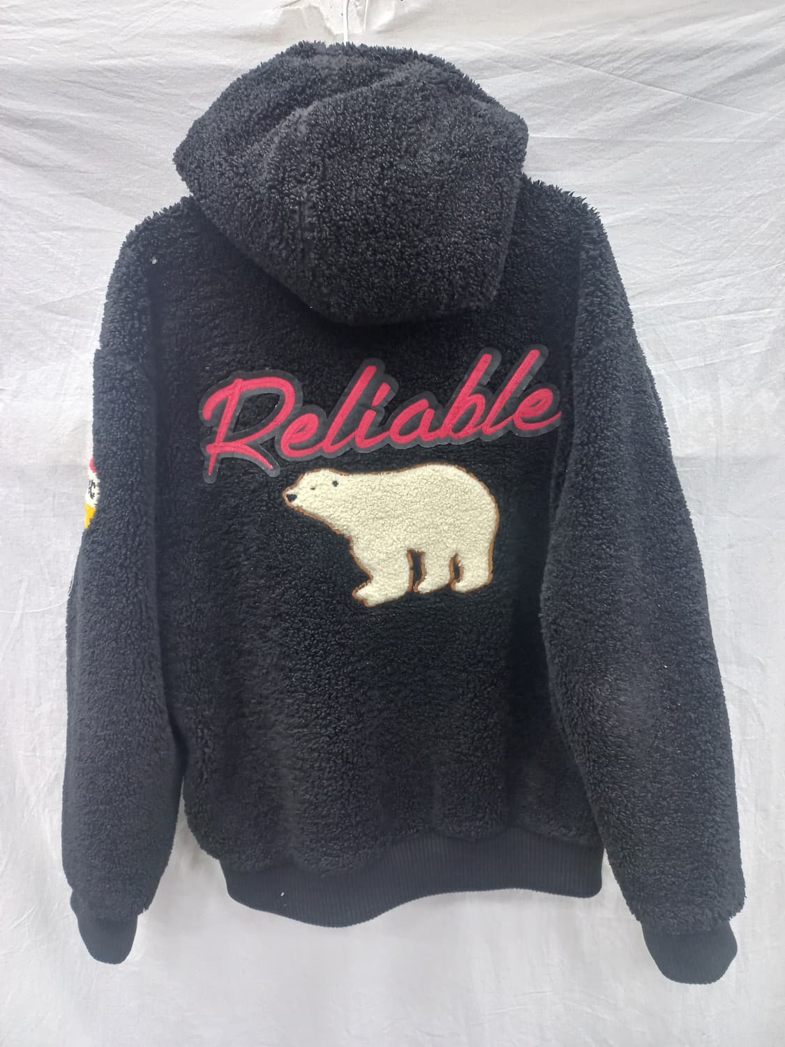 Jeep 양털 뽀글이 후드집업 L(100) 상품이미지2