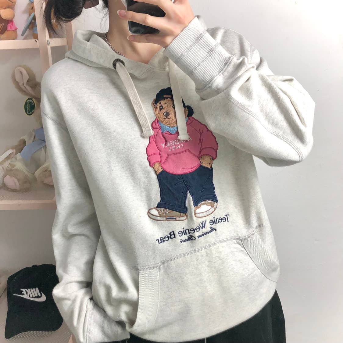 티니위니 대대장 백멜란지 아방 후디 상품이미지2