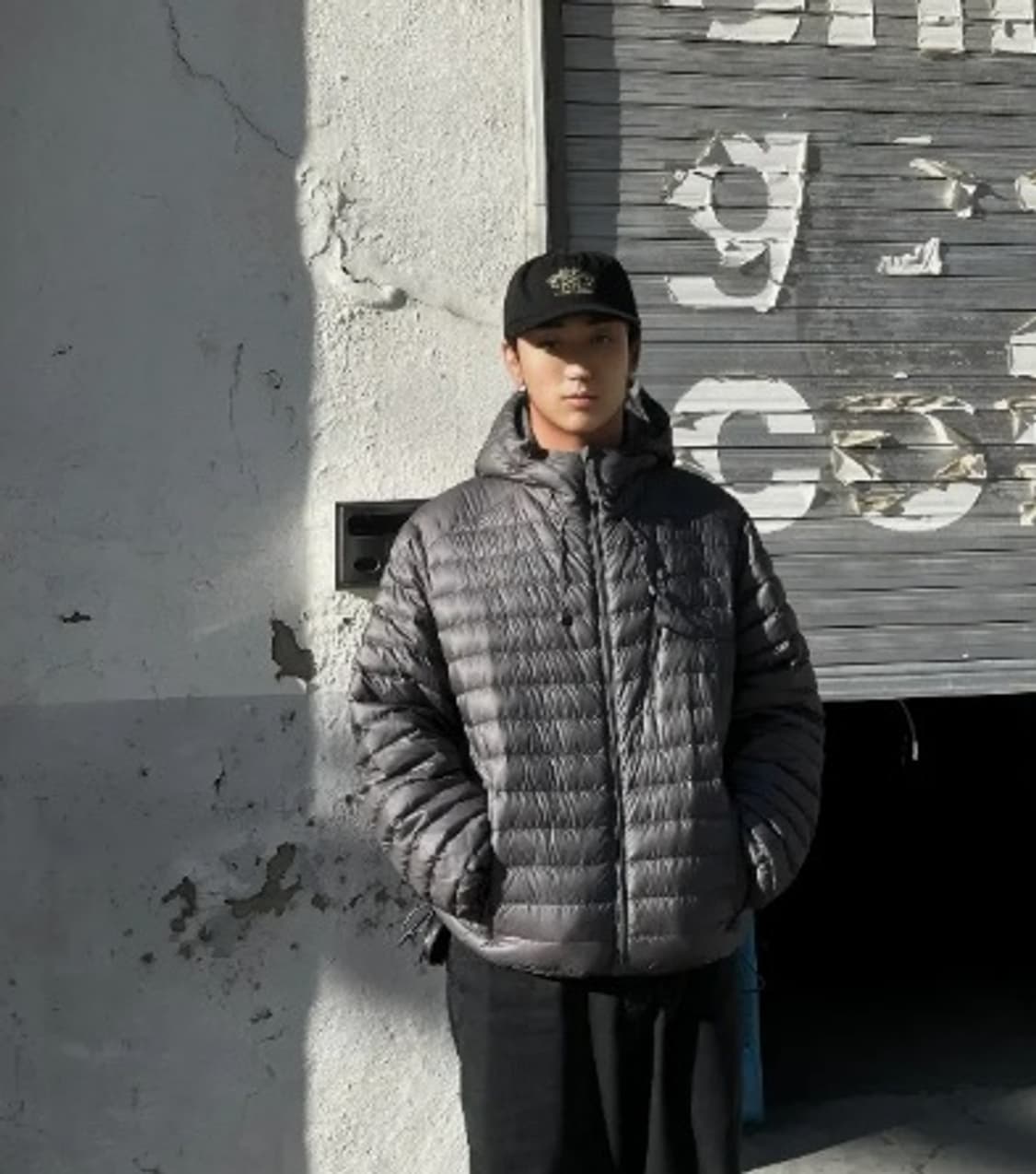 헤지스 [HIS] 경량 구스 다운 그레이 상품이미지2