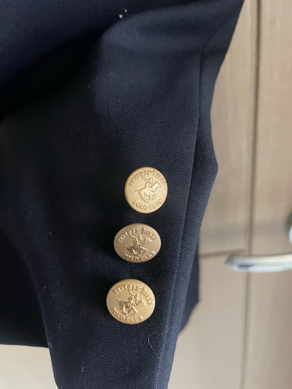 Beverly Hills Polo Club 금장 네이비 블레이저 상품이미지4