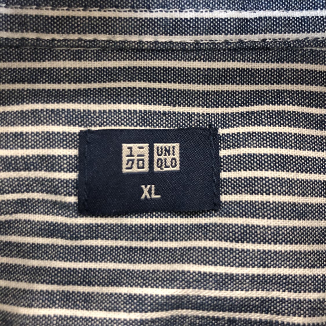 유니클로 히코리 워크셔츠 XL 상품이미지5