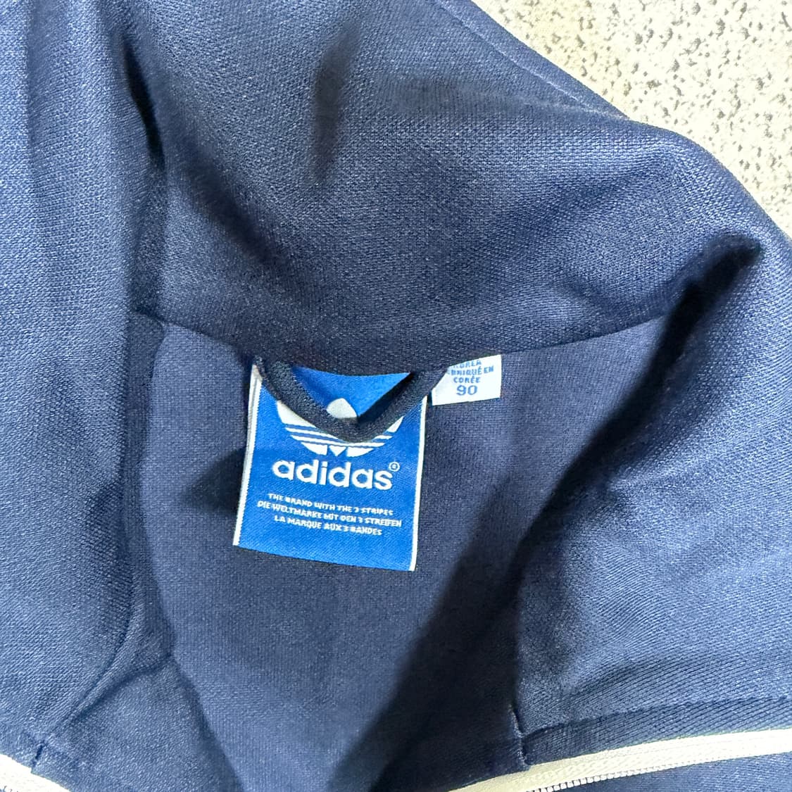 ✨ (바배) 아디다스 네이비 유로파 트랙탑 져지  상품이미지3