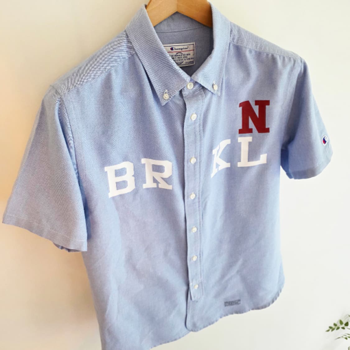 Champion Campus 버튼 다운 1/2 옥스퍼드셔츠 상품이미지2