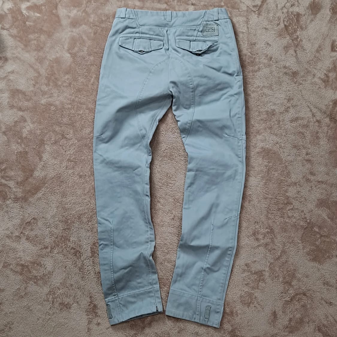 [디젤] 코튼 그레이 슬림 바이커 팬츠 상품이미지3