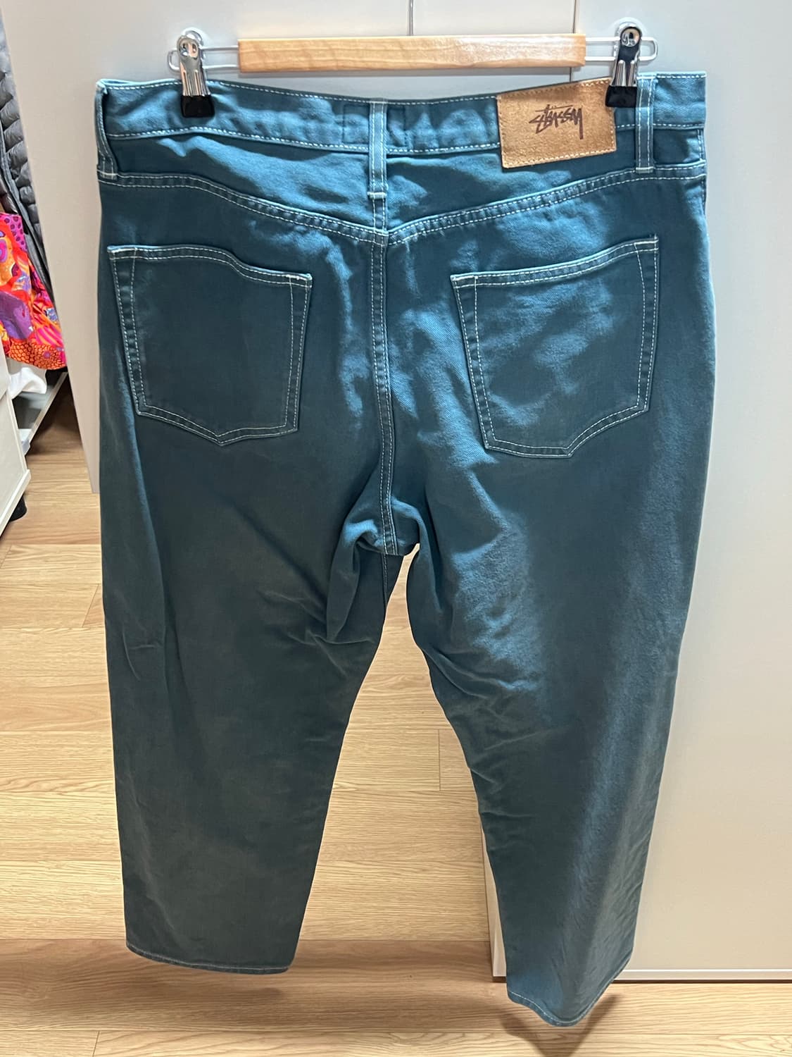 스투시 팬츠(청록컬러) 상품이미지5