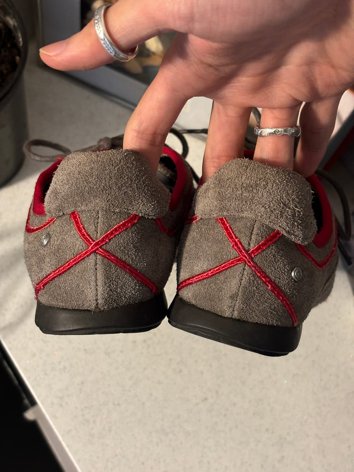 락포트 바이 아디다스 스웨이드 스니커즈 상품이미지5