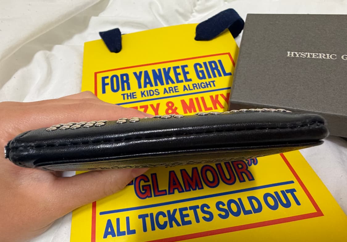 히스테릭 글래머 로고 스터드 지갑 상품이미지3