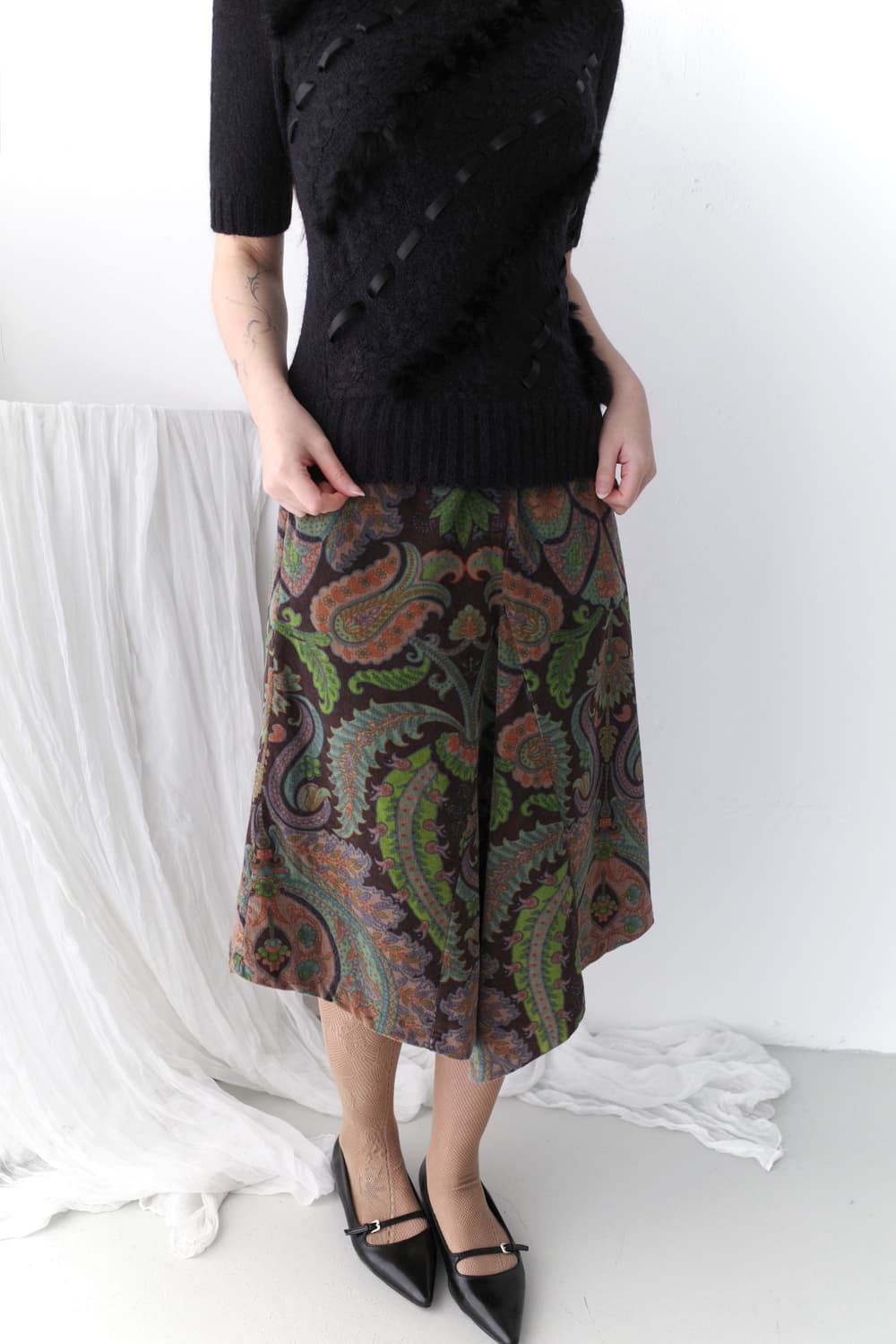 ethnic paisley skirt 상품이미지5