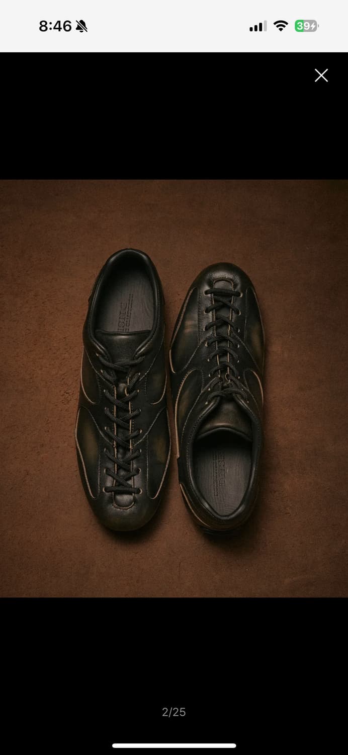 [R.M X DNSR] 빈티지 스니커즈 R25M201 (빈티지블랙) 상품이미지3