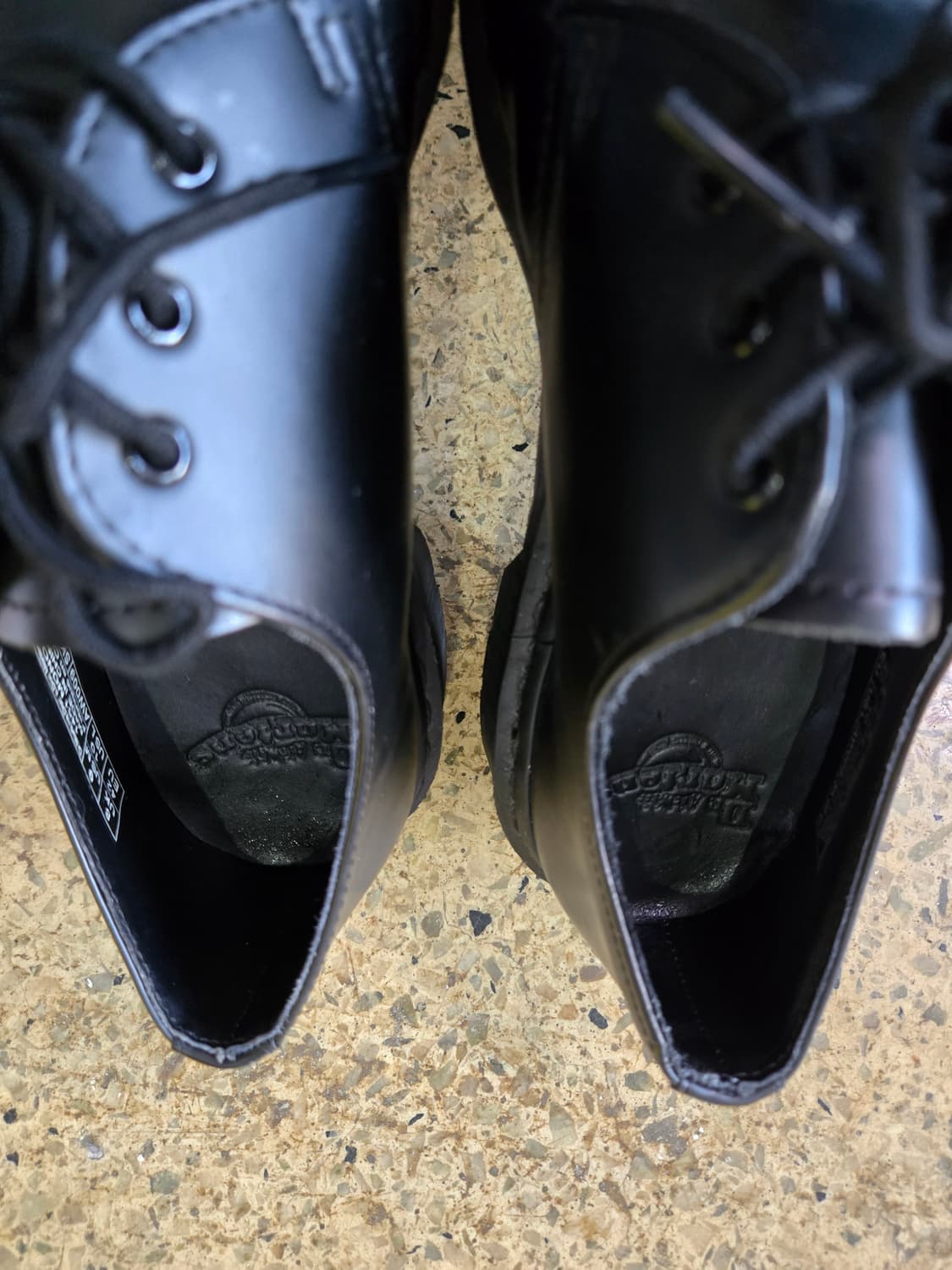 닥터마틴 블랙 더비 슈즈 1461 3홀 모노 블랙 상품이미지5