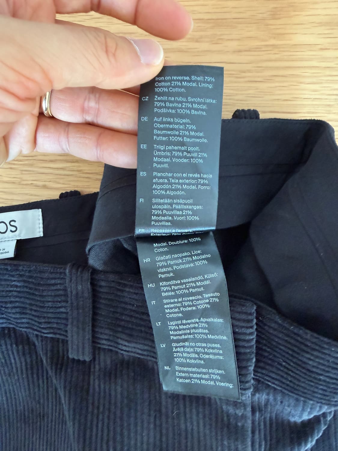 코스(COS) 코듀로이 팬츠 상품이미지8