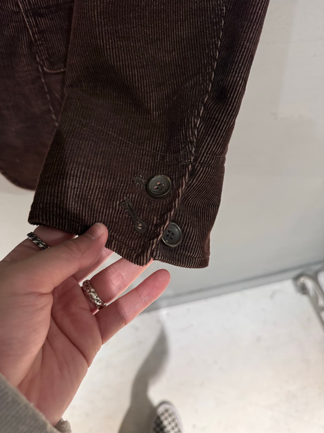 콤사이즘 by 파이브폭스 코듀로이 자켓  상품이미지7