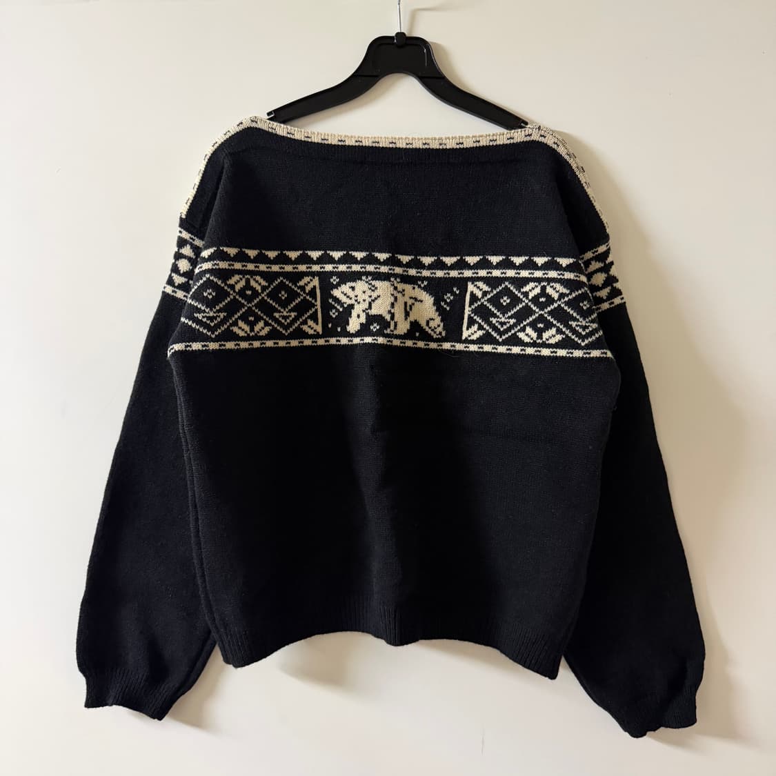 새상품 여자 입술넥 노르딜 니트 상품이미지1