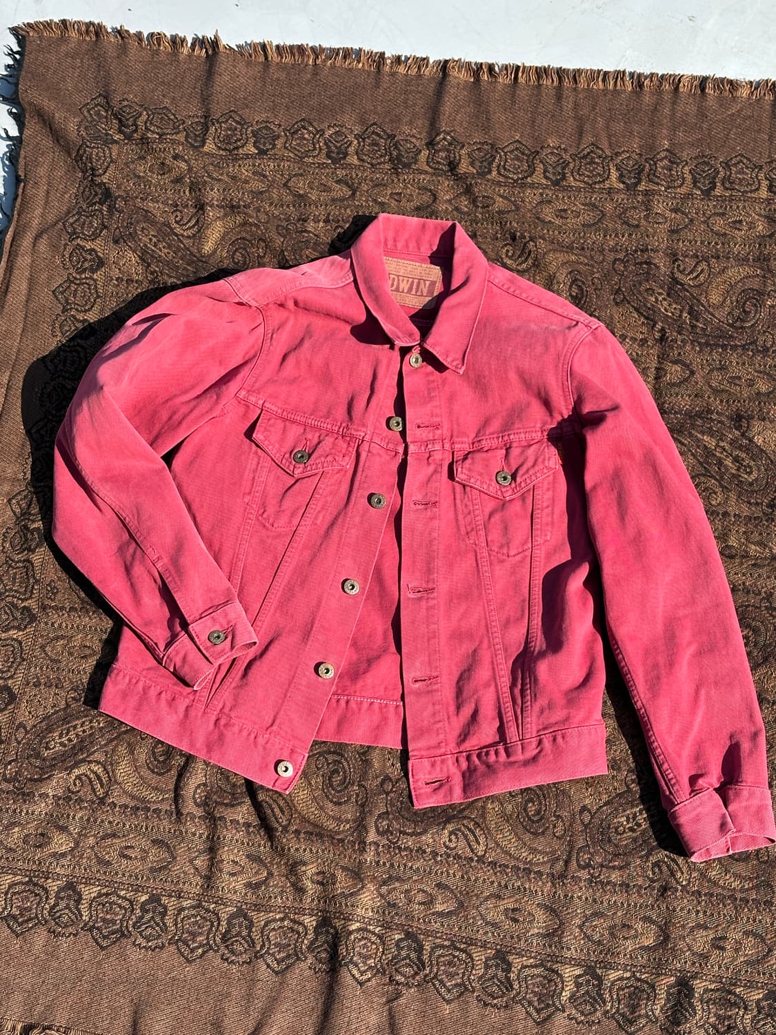 (M)에드윈 3rd 트러커 자켓 상품이미지1