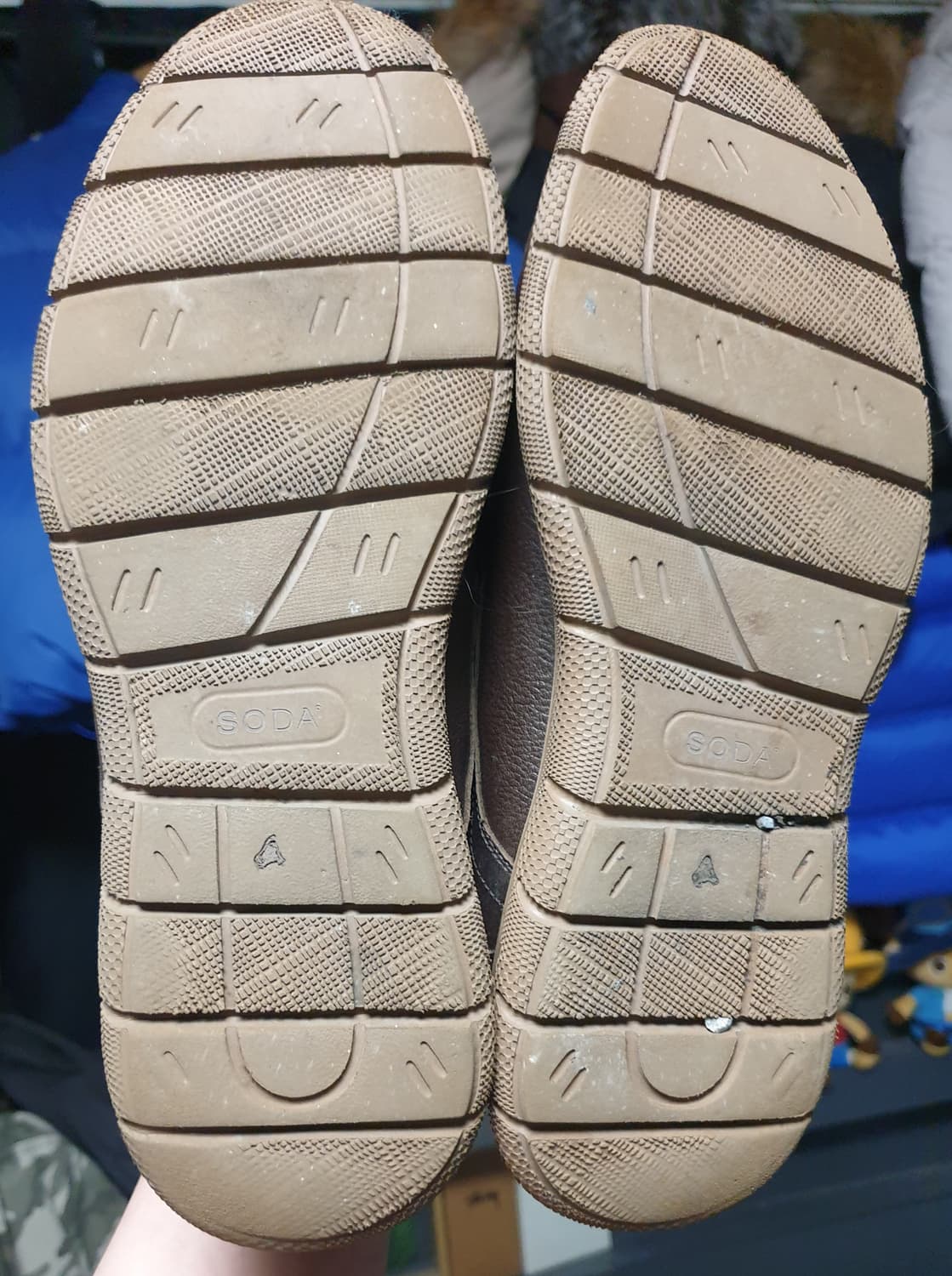 SODA SAGE 초경량 슬립온 보트슈즈 브라운 (260) 상품이미지5