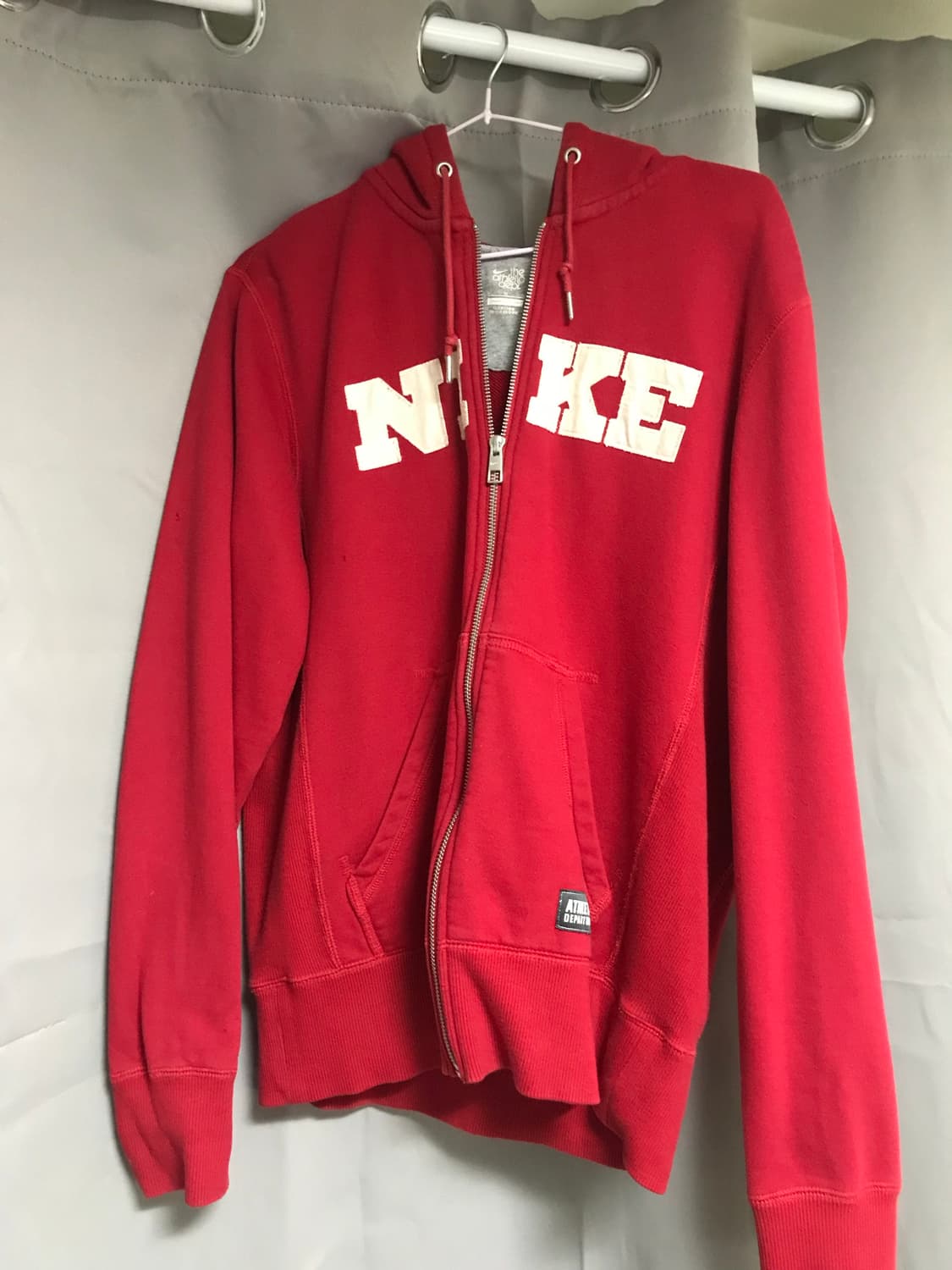 나이키 후드집업 레드 상품이미지1