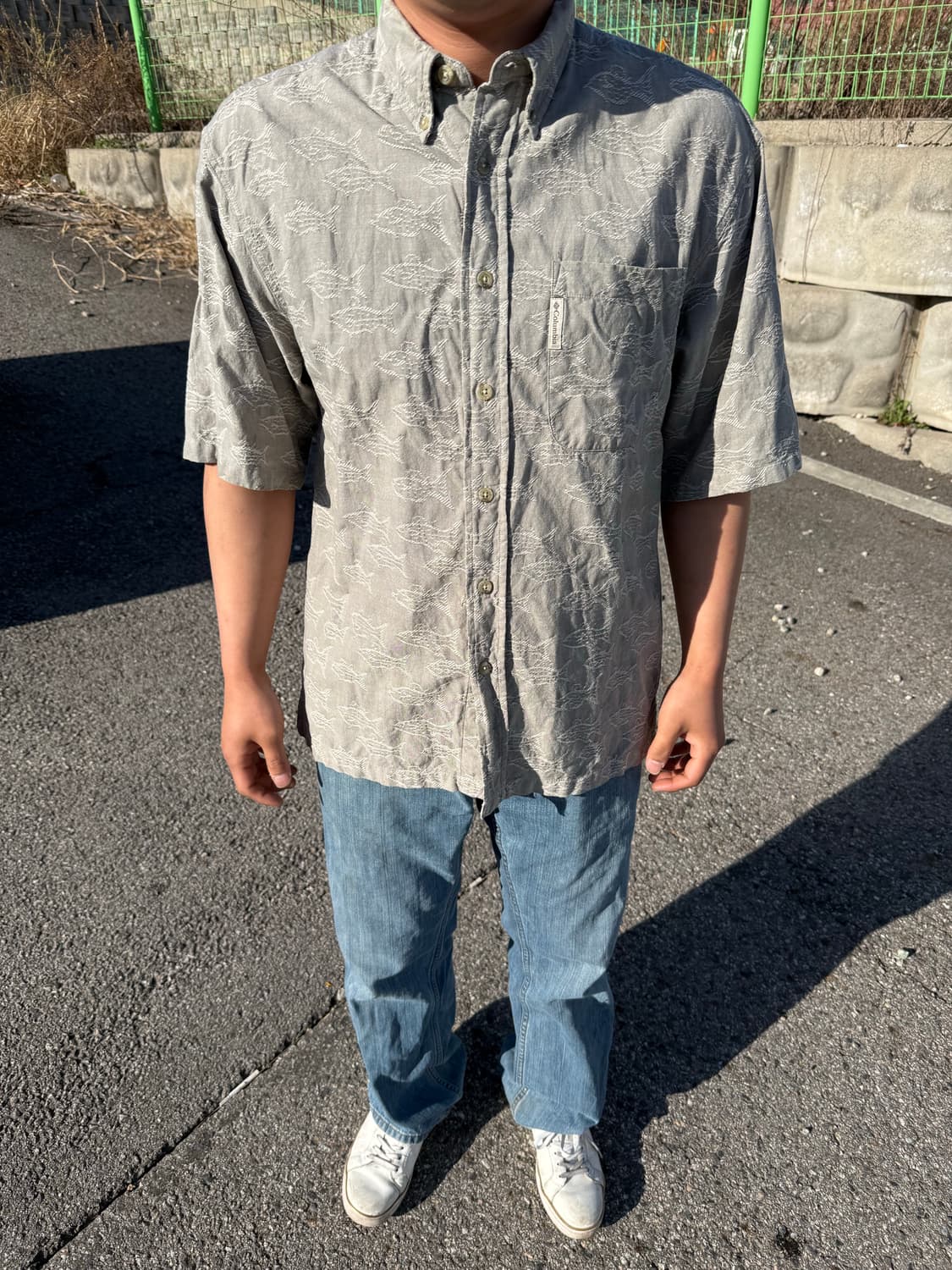 Old columbia 컬럼비아 반팔 피싱셔츠 상품이미지3