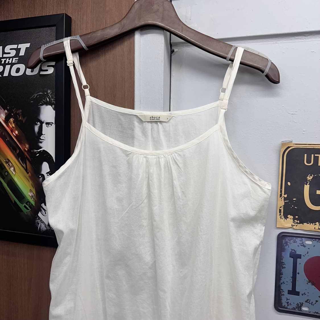 Ivory Sleeveless Frill Dress 상품이미지3