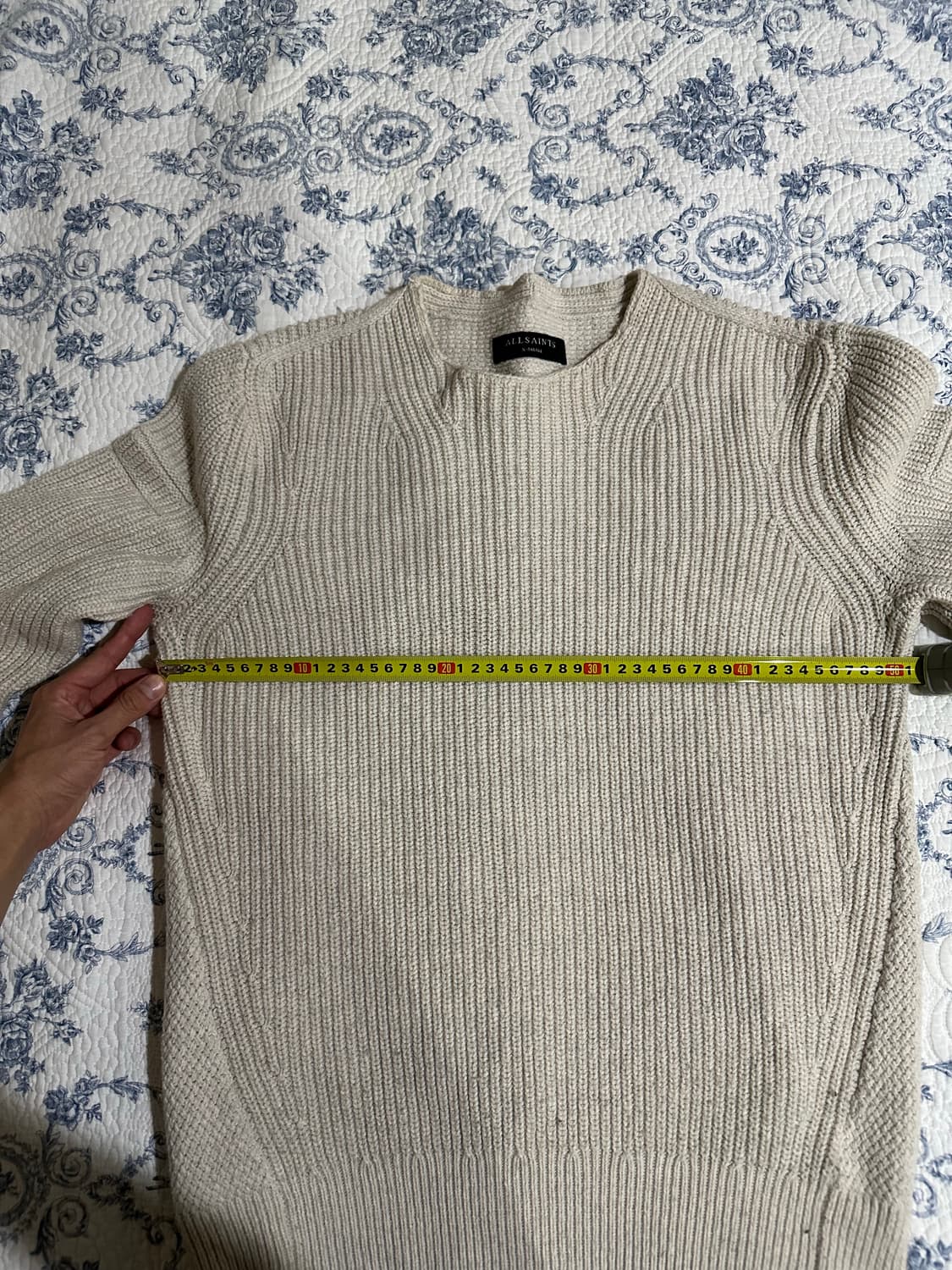 올세인츠 아이보리 니트 xs 상품이미지5