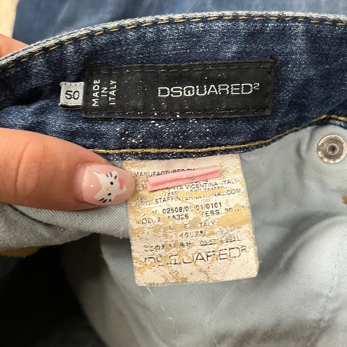 [정품/50] Dsquared2 디스퀘어드 청바지 데님 b15 상품이미지4
