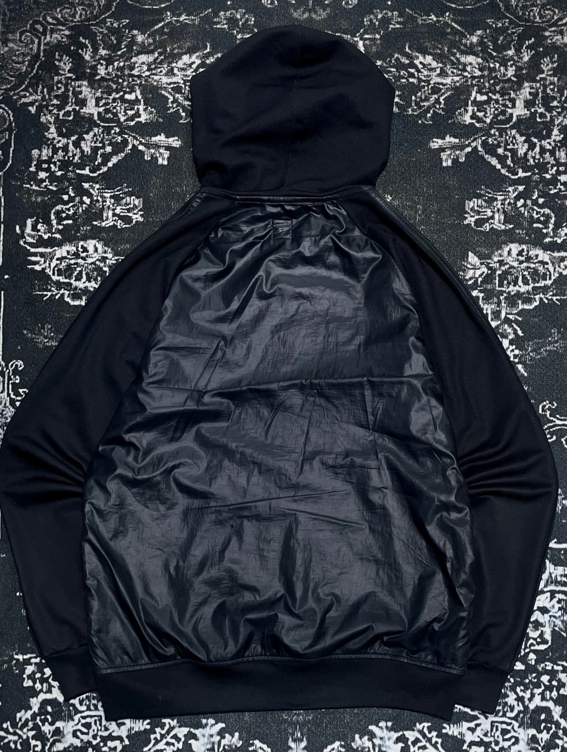 아디다스 오리지널 블랙 패브릭 후드집업 105 상품이미지2